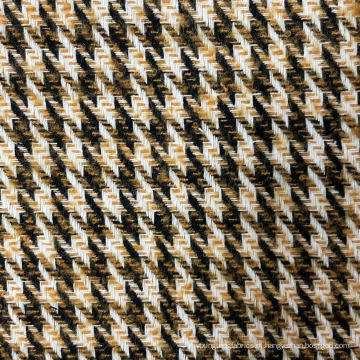 Tweed Fabric Houndstooth Lool Fabric para maieira
